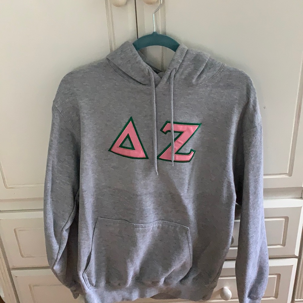 Greek Gear Delta Zeta Sweatshirt with hood